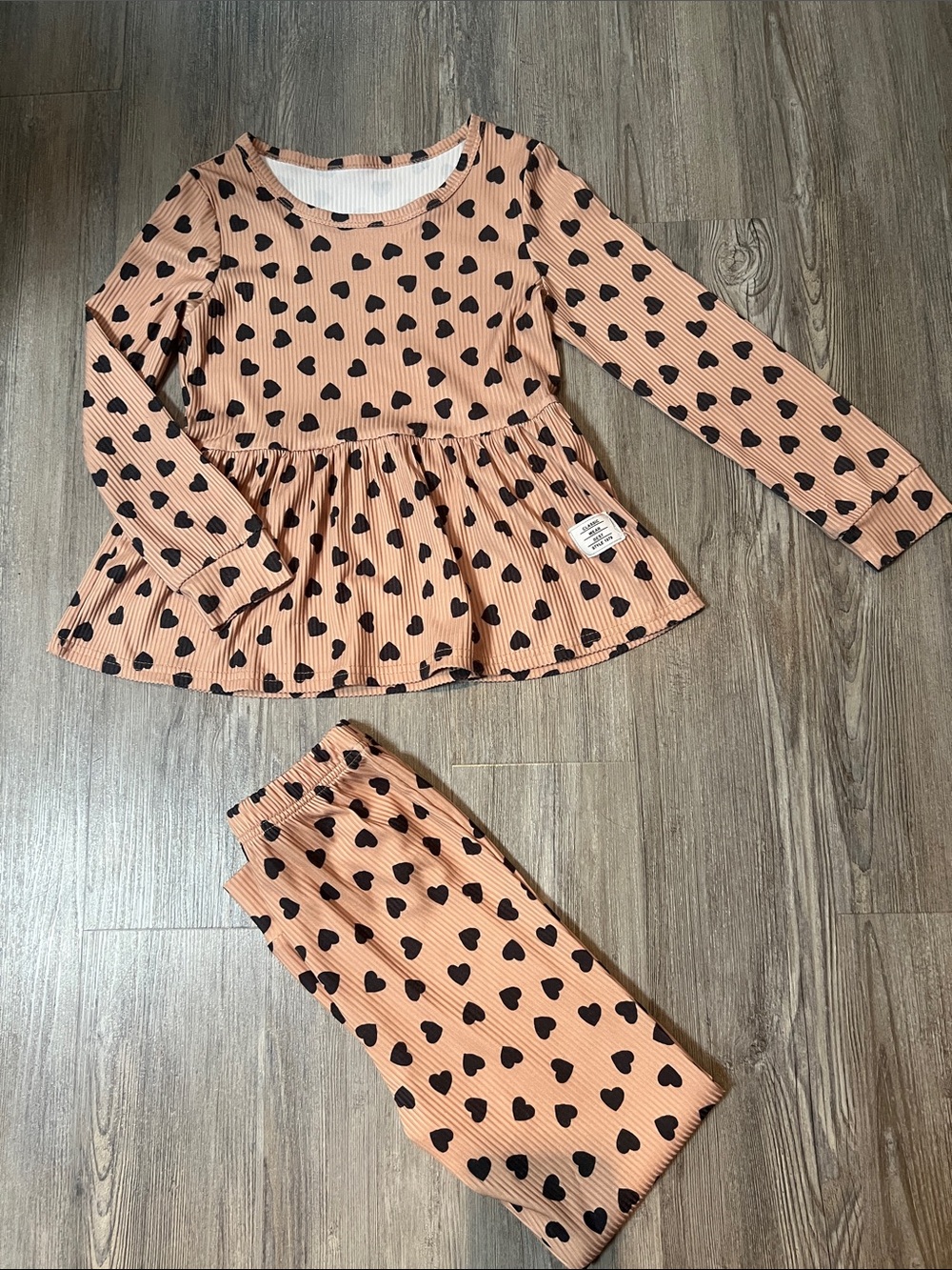 Heart Outfit-Size 7-8